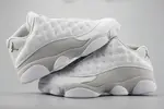Air Jordan 13 Low'Pure Money' white mens 310810-100
