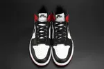 AIR JORDAN 1 High OG 'Black Toe' white/ black-varsity red mens 555088-125