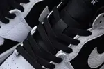 Jordan 1 Mid White Black - 554724-113