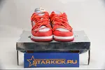 NIKE DUNK LOW OFF-WHITE UNIVERSITY RED - CT0856-600
