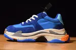 Balenciaga Triple S Blue Orange 483565 W06E1 1022