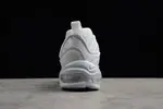 NIKE AIR MAX 98 "TRIPLE WHITE" Pure Platinum-Black-Reflect Silver 640744-106