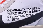 OFF-WHITE x Nike Blazer MID THE TEN 10 Virgil Abloh AA3832-100