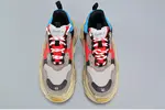 BALENCIAGA TRIPLE S TRAINER RED/ BLUE/ YELLOW 490673-W06E3-4365