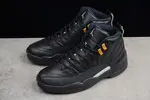 AIR JORDAN 12 'THE MASTER' Black/Rattan-White-Metallic Gold mens 130690-013
