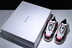 Balenciaga 17Fw Triple S Black Pink Women Sneaker 483523-W06E3-8080