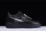 OFF-WHITE x MoMA x Nike Air Force 1 07 Low Black AV5210-001