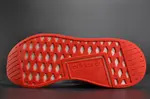 Adidas NMD_R2 Primeknit Men's Shoe White/Core Red BA7253