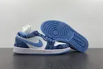 Air Jordan 1 Low Washed Denim DM8947-100