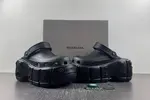 Balenciaga Hardcrocs Slide 'Nero Silver'  687397‑W1S8N‑1010