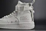 Nike Air Force 1 Mid "Triple Ivory" white AA6655-100