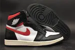 AIR JORDAN 1 BLACK WHITE GYM RED 555088-061