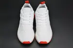 Adidas NMD_R2 Primeknit Men's Shoe White/Core Red BA7253