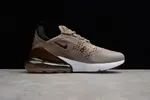 NIKE mens Air Max 270 "Sepia Stone" Black/ Summit White  AH8050-200