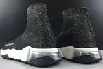 BALENCIAGA SPEED TRAINER BLACK SHINE 360-517319W07U01006