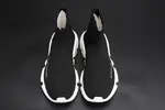 Balenciaga Stretch Mesh High Top Sneaker Black White
