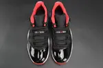 AIR JORDAN 11 RETRO LOW 'BRED' BLACK/ RED mens 528895-012