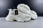 BALENCIAGA TRIPLE S TRAINERS WHITE LETTERS 541624 W09O1 8013