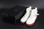 NIKE SF AIR FORCE 1 MID "RED IVORY" WHITE MENS 917753-100