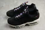 Nike mens AIR MAX 95 TT "PULL TAB" black/ sail-gym red AJ1844-002