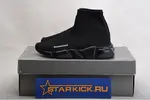 Balenciaga Speed Trainer Sneakers All Black 483502 W05G0 1000