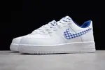 Nike Air Force 1 QS "Gingham Pack" White/Indigo Force AV6232-100