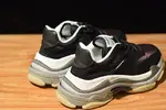 Balenciaga Triple S Black Burgundy 514008 W09S1 1058