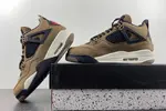 Travis Scott x Air Jordan 4 Retro Brown TS  AJ4-882335