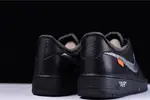 OFF-WHITE x MoMA x Nike Air Force 1 07 Low Black AV5210-001