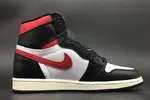 AIR JORDAN 1 BLACK WHITE GYM RED 555088-061