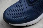 NIKE mens Air Max 270 "Midnight Navy" Black/ White AH8050-400