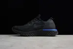 NIKE EPIC REACT FLYKNIT BLACK RACER BLUE AQ0067-004