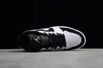 Jordan 1 Mid White Black - 554724-113