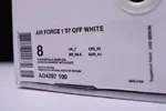 Off-White Nike Air Force 1 Low ComplexCon White AO4297-100