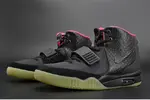 NIKE AIR YEEZY 2 "SOLAR RED" black mens 508214-006