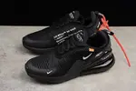 Off-White X Nike Air Max 270 'Black' AA8058-001