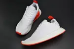 Adidas NMD_R2 Primeknit Men's Shoe White/Core Red BA7253