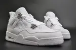 Air Jordan 4 Retro 'Pure Money'  white mens 308497-100
