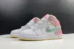 Air Jordan 1 Mid GS "Paint Drip"  DD1666-100