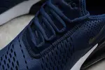 NIKE mens Air Max 270 "Midnight Navy" Black/ White AH8050-400