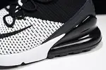 NIKE AIR MAX 270 FLYKNIT "WHITE/BLACK"  AO1023-100