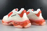 BALENCIAGE TRIPLE TRAINER ‘RED -WHITE ‘ 541624 WO90L 1618