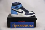 AIR JORDAN 1 OBSIDIAN UNIVERSITY BLUE 555088-140