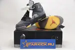 OFF WHITE AIR JORDAN 5 SP BLACK MUSLIN FIRE RED CT8480-001