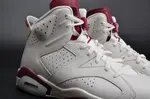 Air Jordan 6 Retro "Maroon" white 384664-116