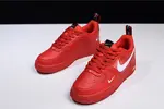 Nike Air Force 1 '07 LV8 Utility Red/White AJ7747-600