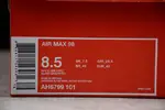 Nike mens Air Max 98 "Gym Red" White/Black-Gym AH6799-101