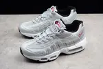 Nike AIR MAX 95 "SILVER BULLET" Metallic Silver/Varsity Red-White-Black 918359-001