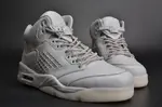 Air Jordan 5 Premium 'Pure Platinum' white mens 881432-003