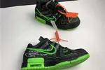 Nike Air Off White Rubber Dunk Black White Green Strike CU6015-001
